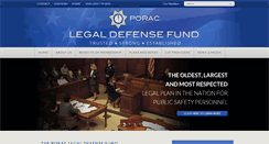 Desktop Screenshot of poracldf.org